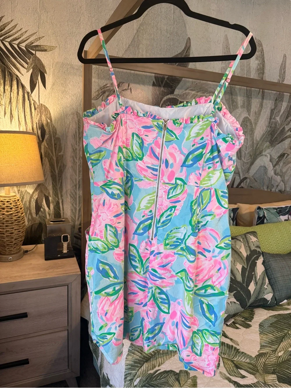 Lilly Pulitzer Multicolor Floral Dress with spaghetti straps - Picture 2 of 5